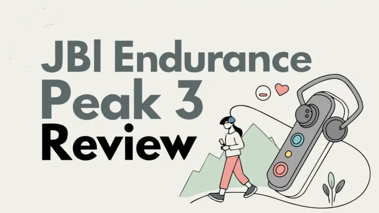 JBL Endurance Peak 3 Review: Is It Worth Trying?